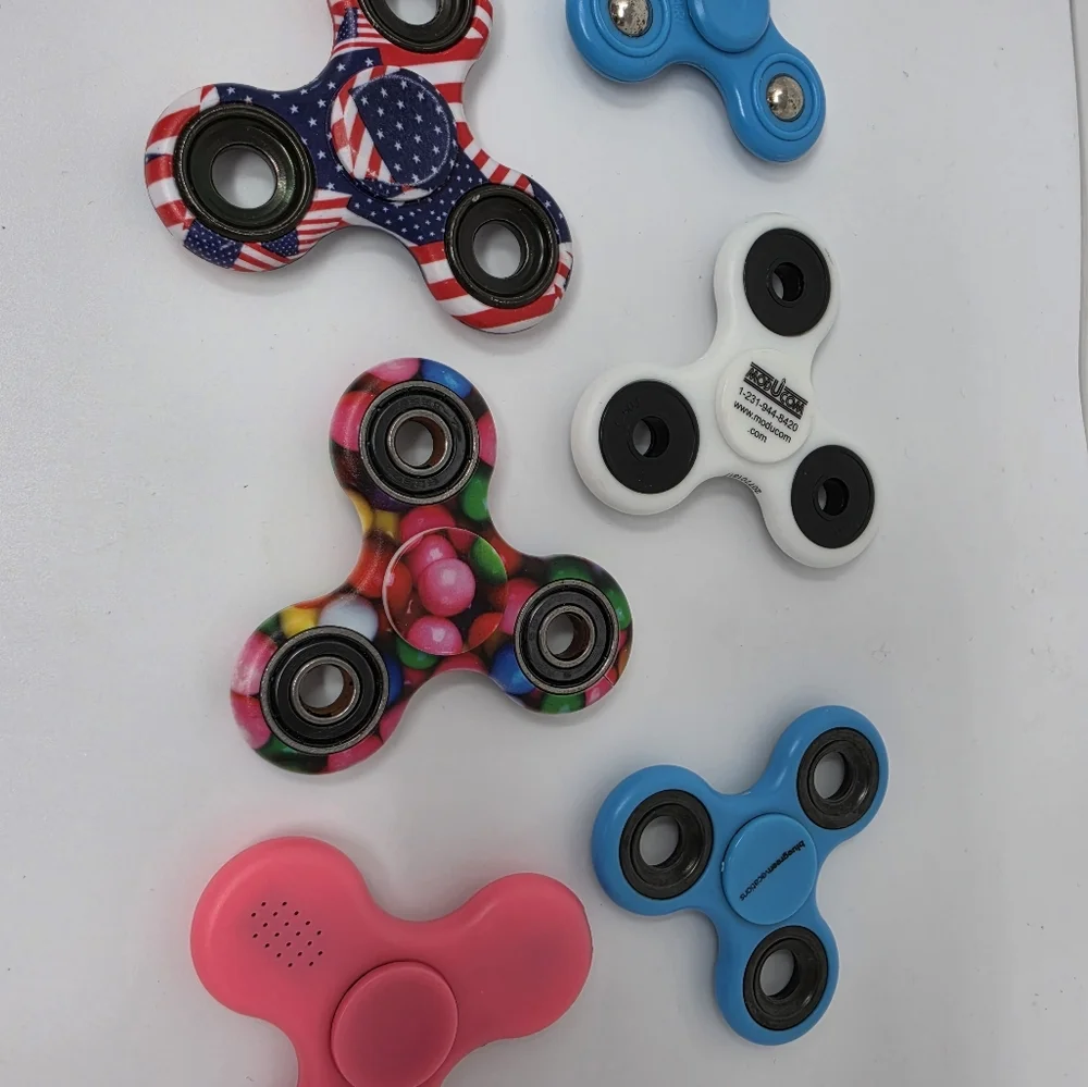 Spinner Spinners Fidget Toy Lot of 6